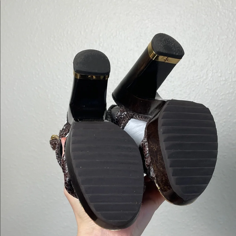 Tory Burch elegant snakeskin